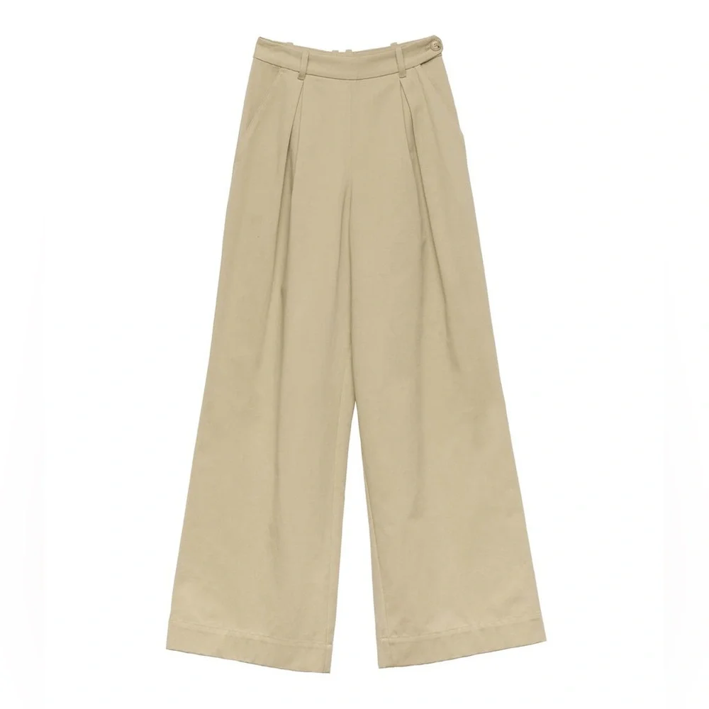 NWT Doen Hilarie Pant in Stone Size 4 (retail $268) - Picture 5 of 6